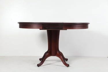 Стол из массива дерева Орион-5 (d1200) тон 9м