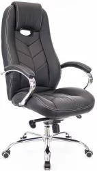 Кресло руководителя Drift M кожа Черный