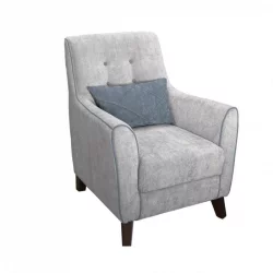 Кресло Френсис ТК 515 Офелия 8 Светло-серый Офелия 10 Темно-серый