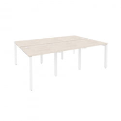 Рабочая станция на П-образном м/к ONIX O.MP-D.RS-6.0.8 Денвер Светлый/Белый