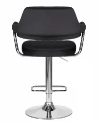 Стул барный DOBRIN CHARLY Черный велюр MJ9-101