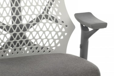 Кресло Ego A644 Белый/Серый