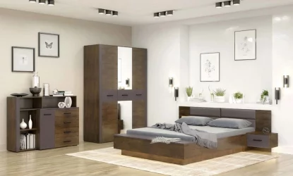 Тумба прикроватная навесная Куба 08 Таксус Вольфрам