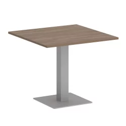 Стол журнальный квадратный HOME OFFICE VR.SP-5-90.2 Дуб Аризона/Серый металл