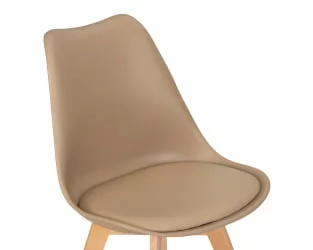 Стул обеденный ДОБРИН ДЖЕРРЙ СОФТ Бежевый ГР-03 / DOBRIN JERRY SOFT GR-03