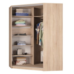 Шкаф-купе ЙА-198х1400-718-1(ЯШТ-Д3Д3) / YA-198х1400-718-1(ЯШТ-D3D3)