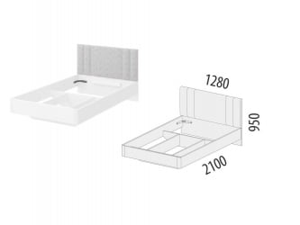 Кровать Николь 901.03