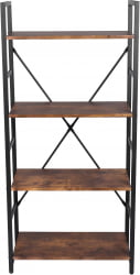 Стеллаж для дома WS-01 burnt