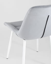 Стул Флекс велюр Светло-серый