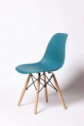 Стул для кухни Eames SC-001 Морская волна