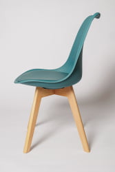 Стул со спинкой Eames SC-034 Морская волна