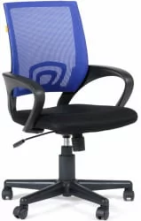 Кресло EChair-304 TC Net 329254 Черно-синее