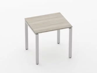 Стол прямой Deka П-обр. каркас 7.07.08  Дуб Сантана светлый