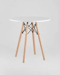 Маленький обеденный стол DSW D70 Белый