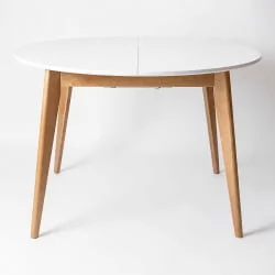 Стол обеденный Орион Plus 100x100 Морилка Дуб натуральный Морилка Орех