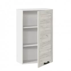 Шкаф кухонный 600 высокий Винченца ЛД 234.450.000.038 Белый Дуб Крафт белый