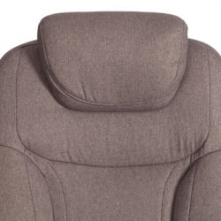 Кресло Trust (max) ткань рогожка Nice, мокко (серо-бежевая)