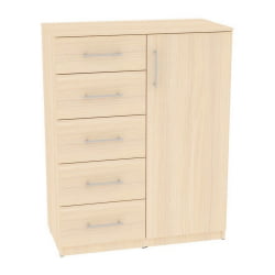 Комод Калисто(К37)1147х902х468ручкарейлинг160мм(ДМ) / Калисто(K37)1147х902х468ручкарейлинг160мм(ДМ)