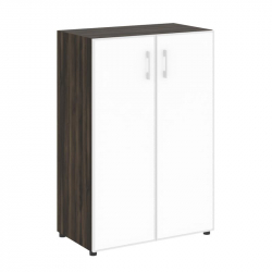 Шкаф Ялта ЛТ.СТ-2.4 Р вхите Дуб Мали/Стекло Вхите 800*450*1195 / LT.ST-2.4 R white White