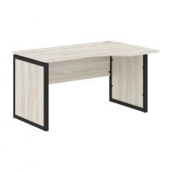 Стол письменный правый XTEN-QP XQPCET 149 R Сосна Эдмонт Антрацит