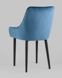 Стул Джоан велюр Пыльно-синий