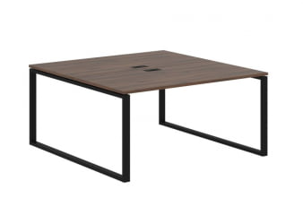 Бенч-система ЕДИС ЕКВСТ 1516 Дуб Денвер темный Черный / EDIS EQWST