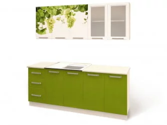 Кухня 2,0 м Люкс Лоза