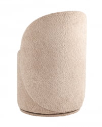 Пуф Loreen вращающийся букле Капучино