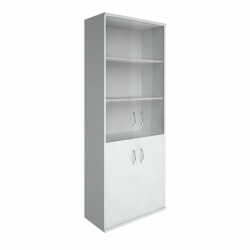 Шкаф высокий широкий Riva А.СТ-1.2 Белый