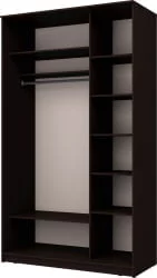 Шкаф купе 2-ух дверный Хит-23-12-55 Аруба Венге