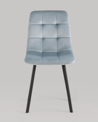 Стул Chilly велюр серо-голубой 4 шт.