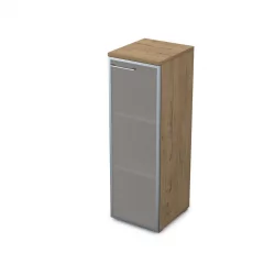 Шкаф со стеклянными дверьми GLOSS LINE 9НП.017.6 Teakwood