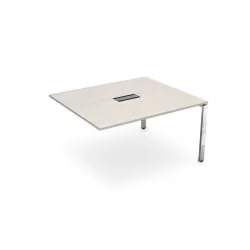 Стол системы БЭНЧ, переговорный, конечный GLOSS LINE НСПК-П.927 Ivory