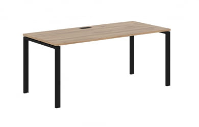 Стол письменный EDIS EUST 1780 Дуб Денвер светлый Черный