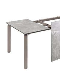 Стол обеденный Varden раскладной 180-240х90 см керамика серый