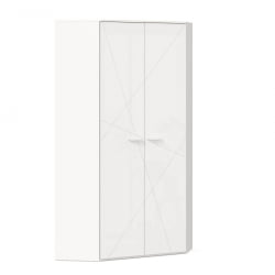 Угловой гардеробный шкаф Милтон ЛД 537.040.000 Белый