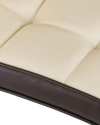 Стул барный DOBRIN CANDY (кремово-коричневый) 2 шт