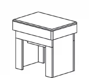 Банкетка Флоренция 676  Дуб оксофрд