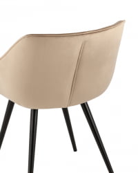 Стул Мэйсон Нев велюр Капучино / New