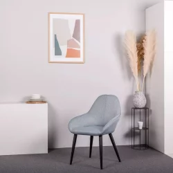 Стул Kent Сер/Черный