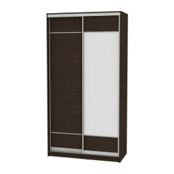 Шкаф-купе B-220х120х60-1(Венге-D7D8)