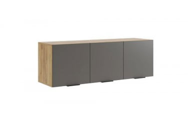 Антресоль Бери MPR-026 Дуб крафт золотой/графит