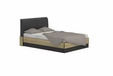 Кровать 1600 Лофт 16.1 Дуб Крафт Золотой