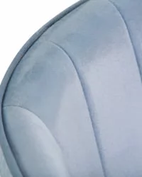 Стул барный DOBRIN DARCY Cеро-голубой велюр 1922-6