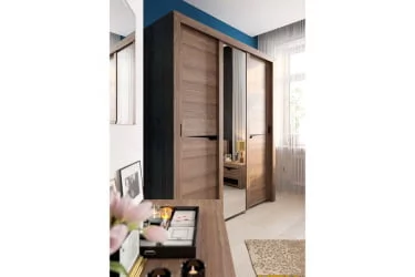 Шкаф с раздвижными дверями Соренто 16 Дуб Стирлинг