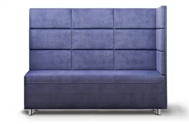 Диван на 160 с левым подлокотником Клаб-10 1Б/160 Индиго Крайола