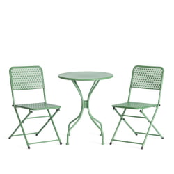 Стол Secret De Maison Villa стальной сплав, D59х70см, зеленый
