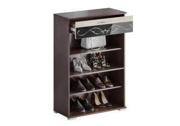 Тумба для обуви Юнона-2 ТН-05 Венге - Дуб молочный
