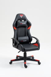 Кресло спортивное TopChairs Warden черно-красный