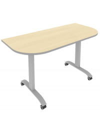 Стол радиусный складной мобильный MOBILE SYSTEM СМ-5.1 Клен/Мультиплекс